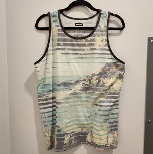 Levi's Coastal Striped Tank Top